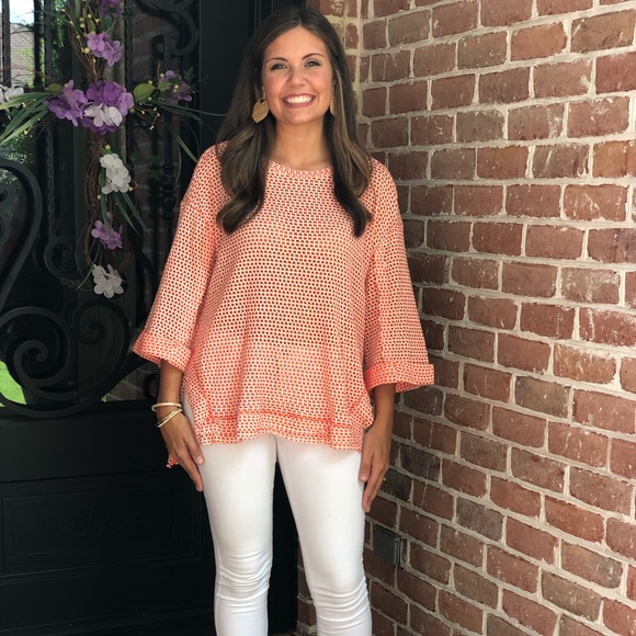 🔥last 1🔥Umgee waffle knit 3/4 sleeve top M - Picture 4 of 7